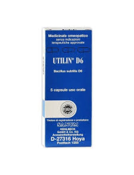 IMO SANUM UTILIN D6 5 Compresse - per il Benessere Immunitario