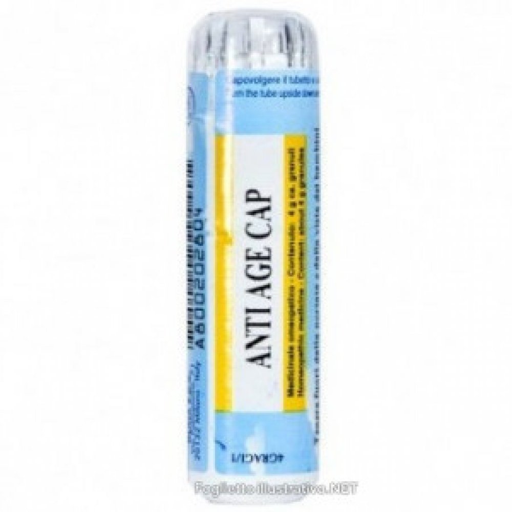 ANTIAGE CAP GR 4G- medicinale omeopatico studiato per nutrire e rinforzare i capelli e il cuoio capelluto.