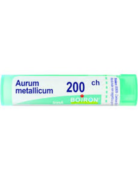 Boiron AURUM MET 200CH GR -  attenua vampate di calore, vertigini e sensazione di congestione nella testa.