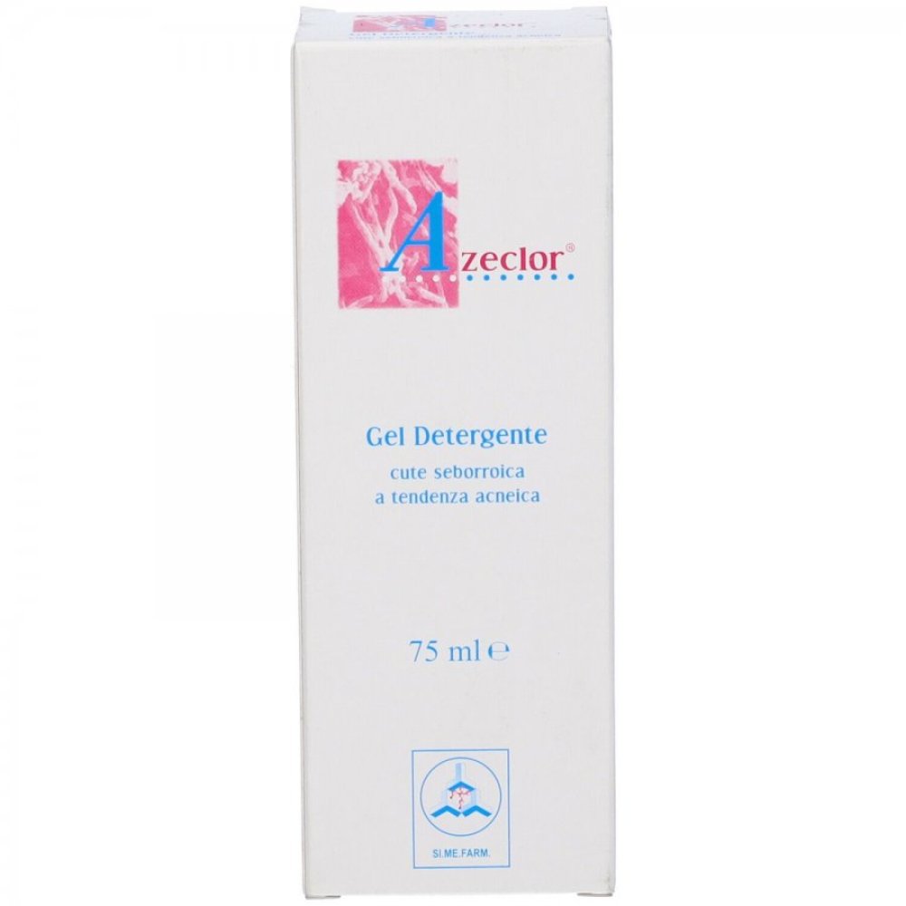 AZECLOR Detergente 75ml - per le pelli che presentano condizioni seborroiche e tendenze acneiche.