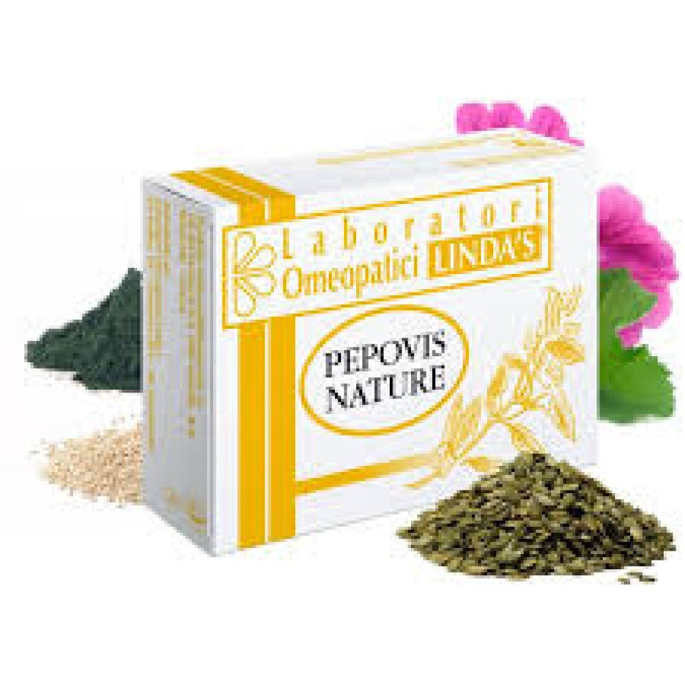 PEPOVIS Nature 30 Compresse 18g LINDAS - ad azione drenante del colon