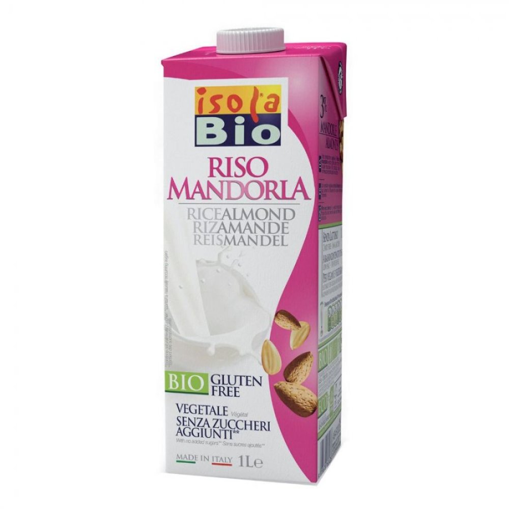 BIO Riso Mandorla Delice 1Lt - Un'Esplosione di Freschezza Naturale.