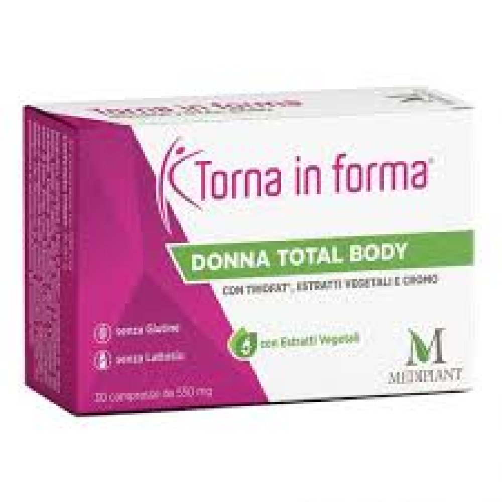 TORNA IN FORMA Donna Total Body 30 Compresse - Il Supporto Ideale per il Benessere Femminile