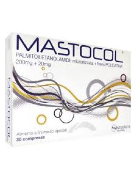 MASTOCOL 200+20mg 30 Compresse - benessere intestinale
