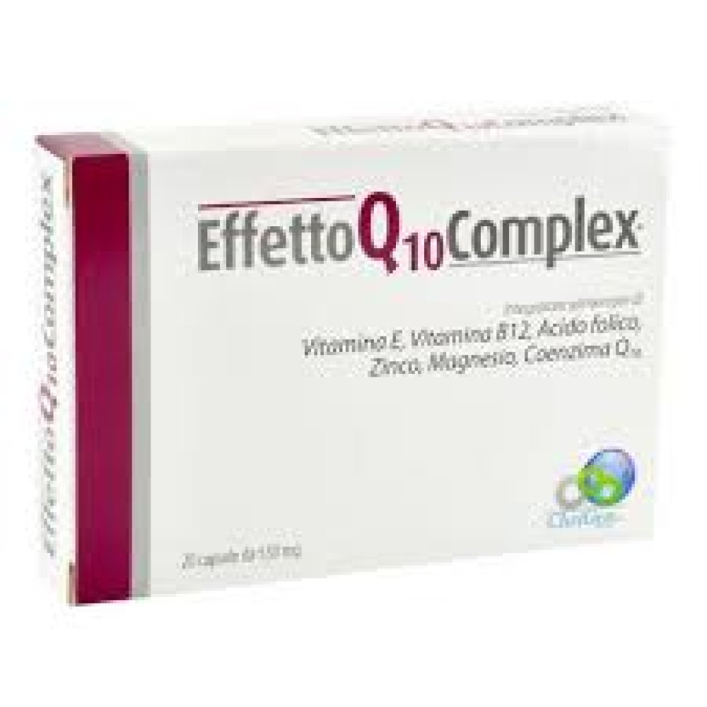 EFFETTO Q10 Complex 20 Compresse 550mg - Energia e vitalità a portata di mano