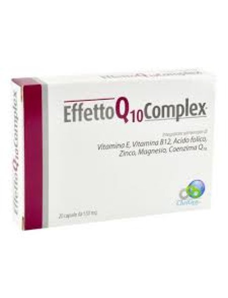 EFFETTO Q10 Complex 20 Compresse 550mg - Energia e vitalità a portata di mano