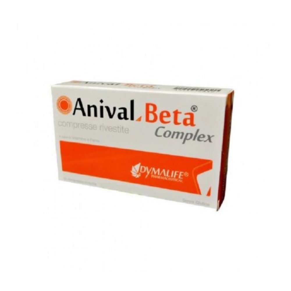 ANIVAL Beta Cpx 30 Cpr Riv.-Integratore alimentare formulato con un mix di vitamine e ferro.