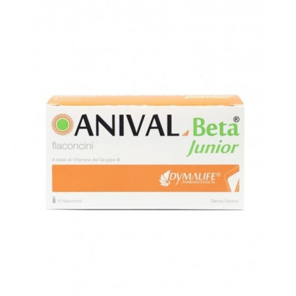 ANIVAL Beta Junior 10fl.10ml-Integratore alimentare di vitamina B indicato per stanchezza e affaticamento
