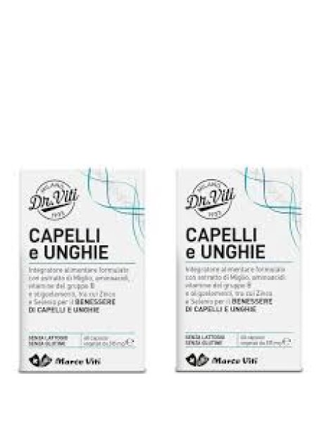 CAPELLI&UNGHIE 60+60 Capsule Dr. VITI - Il Segreto per un Aspetto Radioso