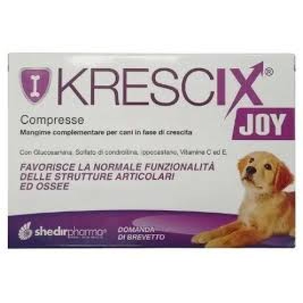 KRESCIX JOY 90 Compresse - Per la cura delle articolazioni e delle ossa del tuo cane.