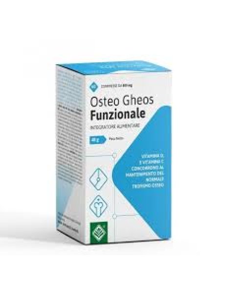 OSTEO Funzionale  60 Compresse -  Un Integratore Naturale per la Vitalità e la Salute Ossea
