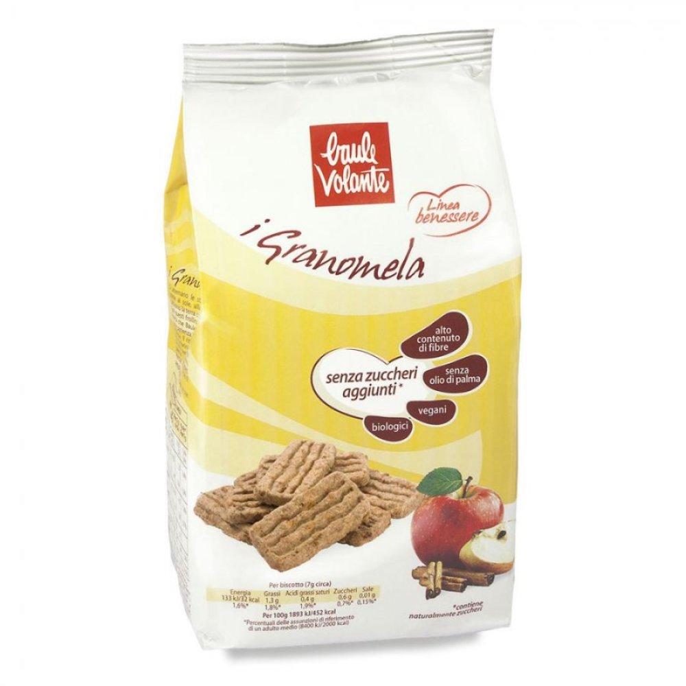 BENESSERE I Granomela Biscotti -  composizione completamente vegetale.