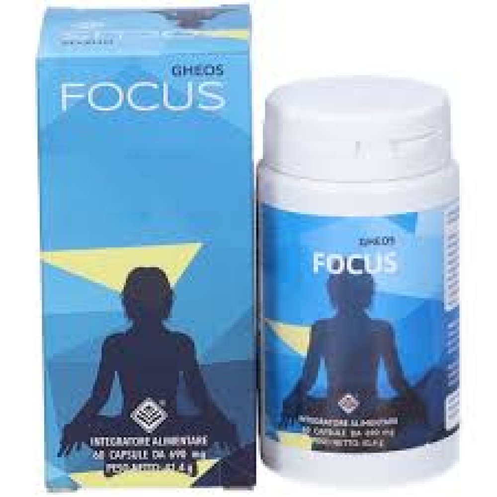 GHEOS FOCUS 60 Compresse 690mg - Energia per corpo e mente, un concentrato di natura