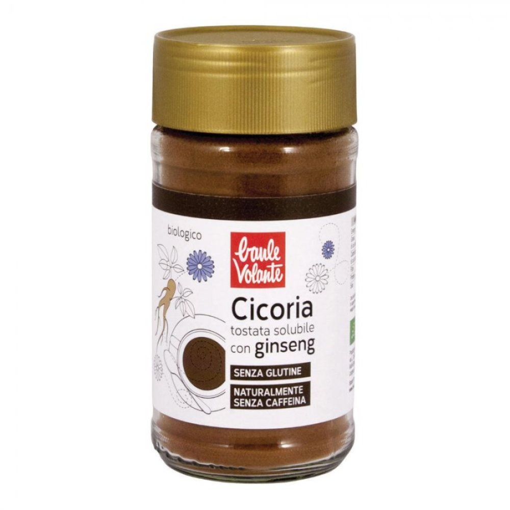 BAULE Cicoria Tostata Solubile con Ginseng -  Un’Alternativa Deliziosa e Sana al Caffè.