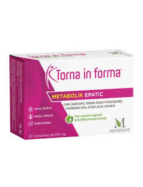 METABOLIK EPATIC 30 Capsule -  Il Tuo Alleato per il Benessere e il Controllo del Peso