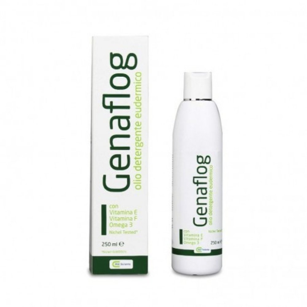 GENAFLOG Olio Detergente 250ml - per la pelle sensibile