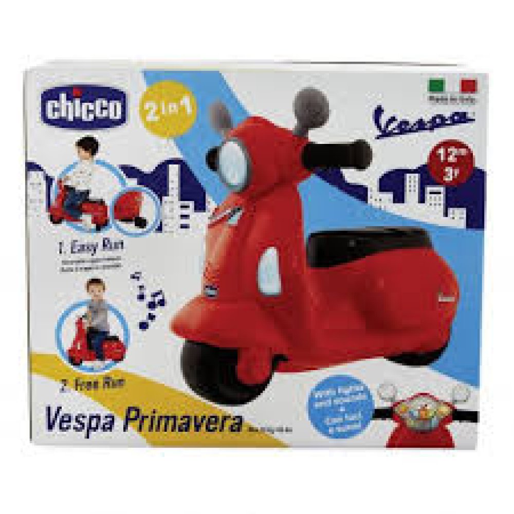 CHICCO GIOCO VESPA ROSSA - il primo amore per la libertà!