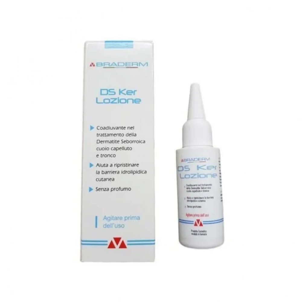 Sconfiggi la forfora e ritrova un cuoio capelluto sano con Braderm DS Ker Lozione 50 ml. 