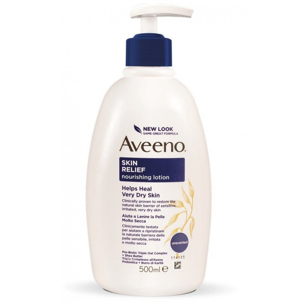 AVEENO SK Relief Lotion 500ml - Crema Nutriente Lenitiva .