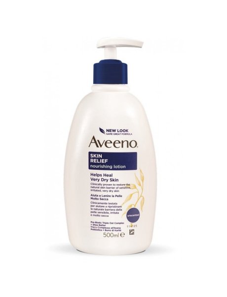 AVEENO SK Relief Lotion 500ml - Crema Nutriente Lenitiva .