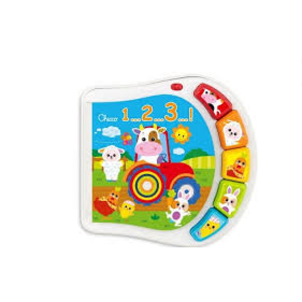 CHICCO Gioco BS Libro Fattoria Numeri - Chicco Baby Sense Fattoria dei Numeri