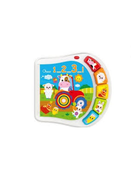 CHICCO Gioco BS Libro Fattoria Numeri - Chicco Baby Sense Fattoria dei Numeri