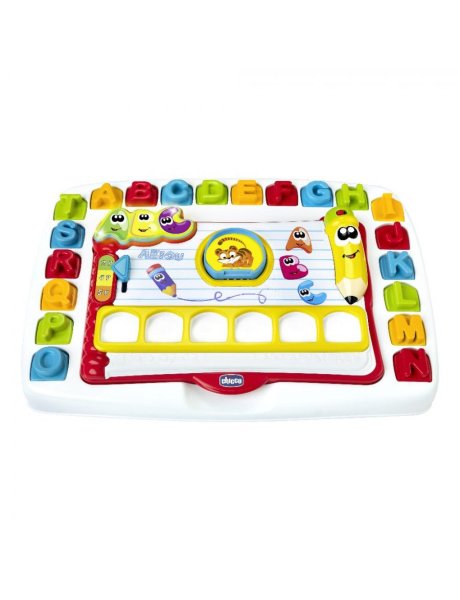 CHICCO Gioco Banco Scuola Leggi & Impara -  il tuo bambino imparerà a leggere e scrivere in modo divertente e coinvolgente!