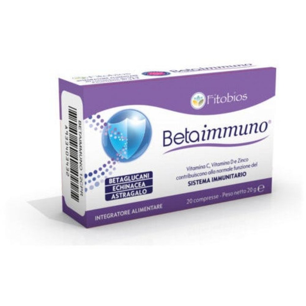 BETAIMMUNO 20 Cpr - Un Alleato per la Salute del Tuo Sistema Immunitario.