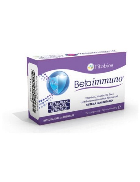 BETAIMMUNO 20 Cpr - Un Alleato per la Salute del Tuo Sistema Immunitario.