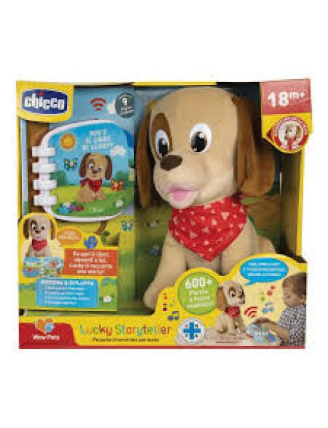 CHICCO Gioco Lucky Raccontastorie - Un amico peloso che racconta storie!