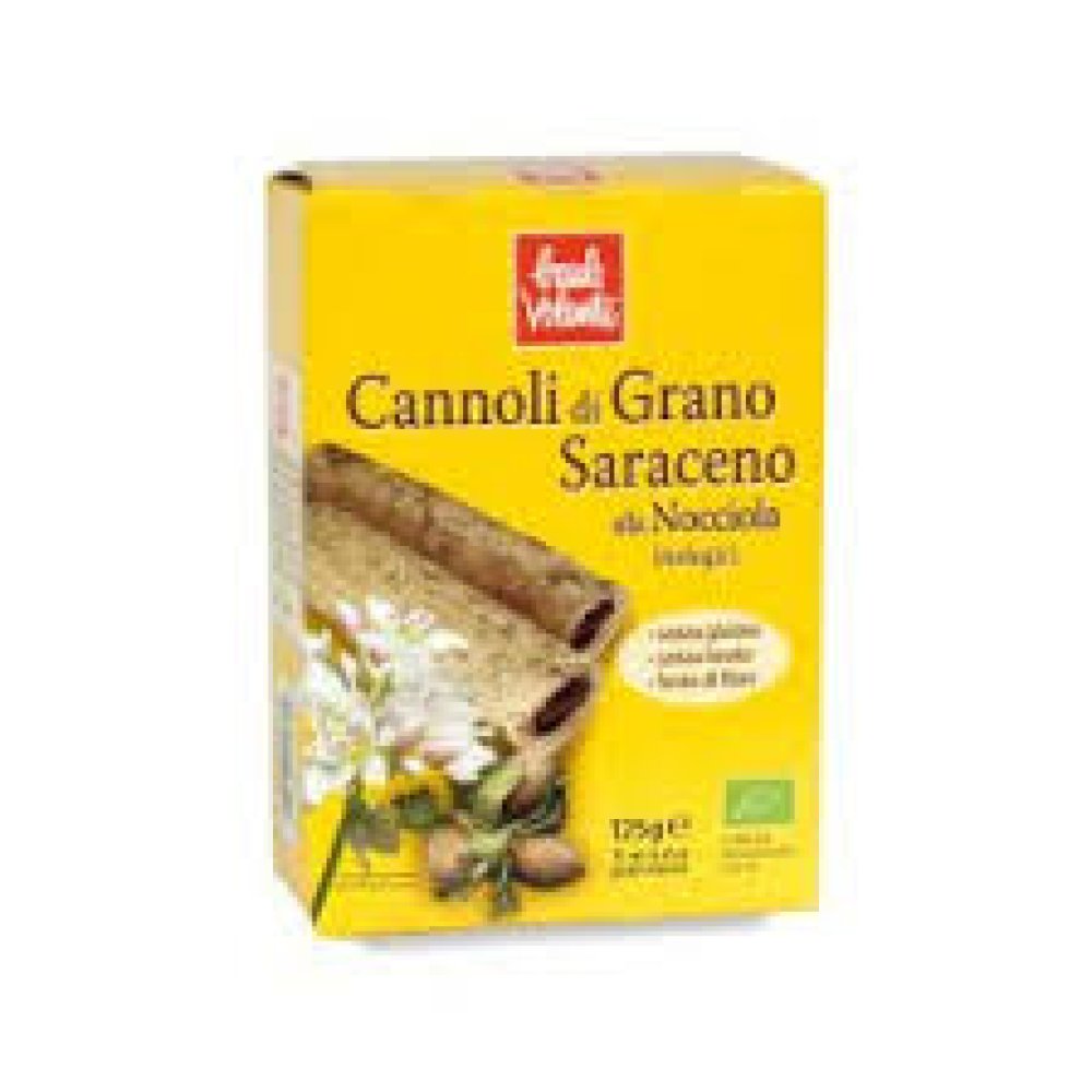 BAULE Cannolo Grano Saraceno Nocciola 125g - Delizia Biologica e Senza Glutine.