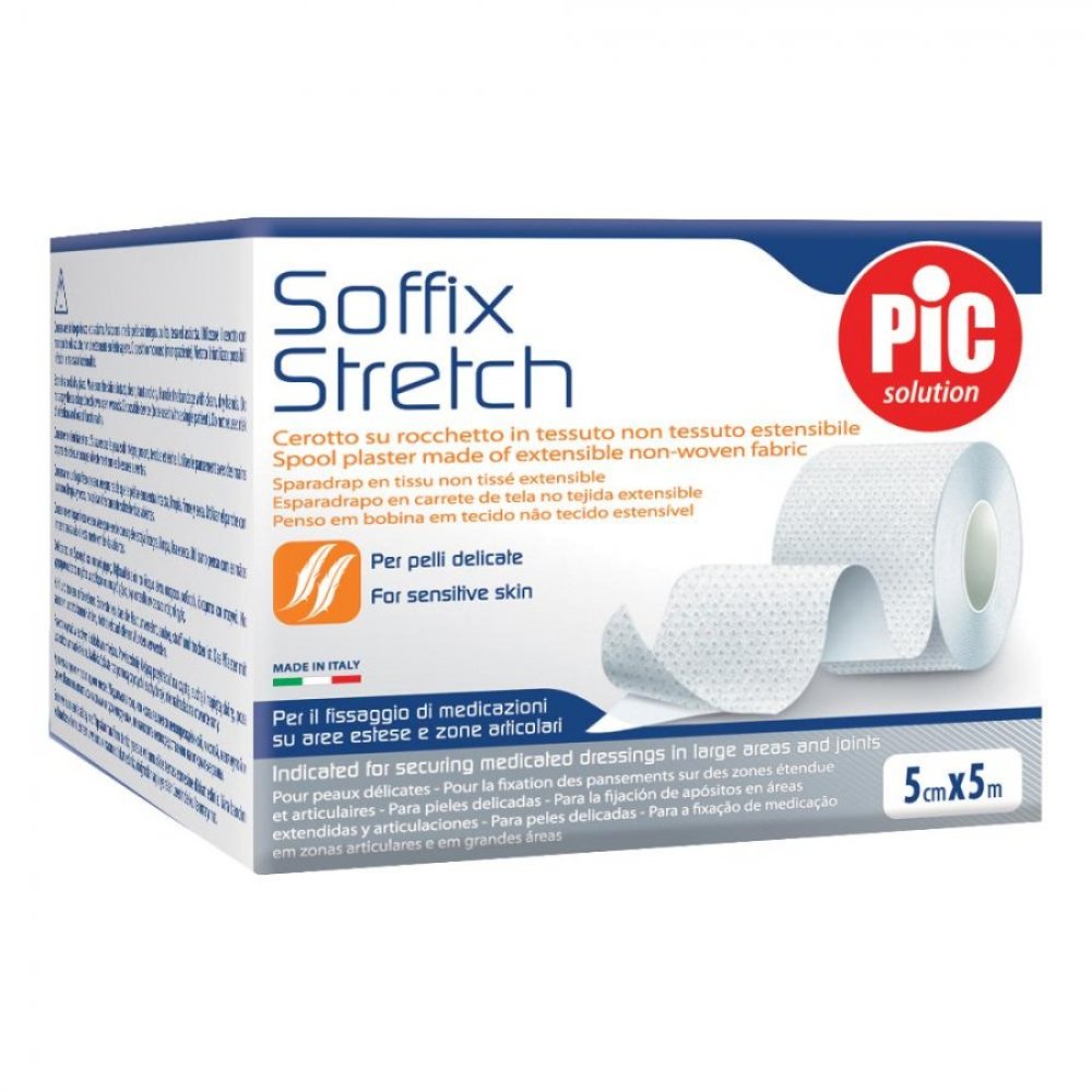 CEROTTO SOFFIX STRETCH 2,5X500 CM - Il compagno ideale per la cura delicata della pelle