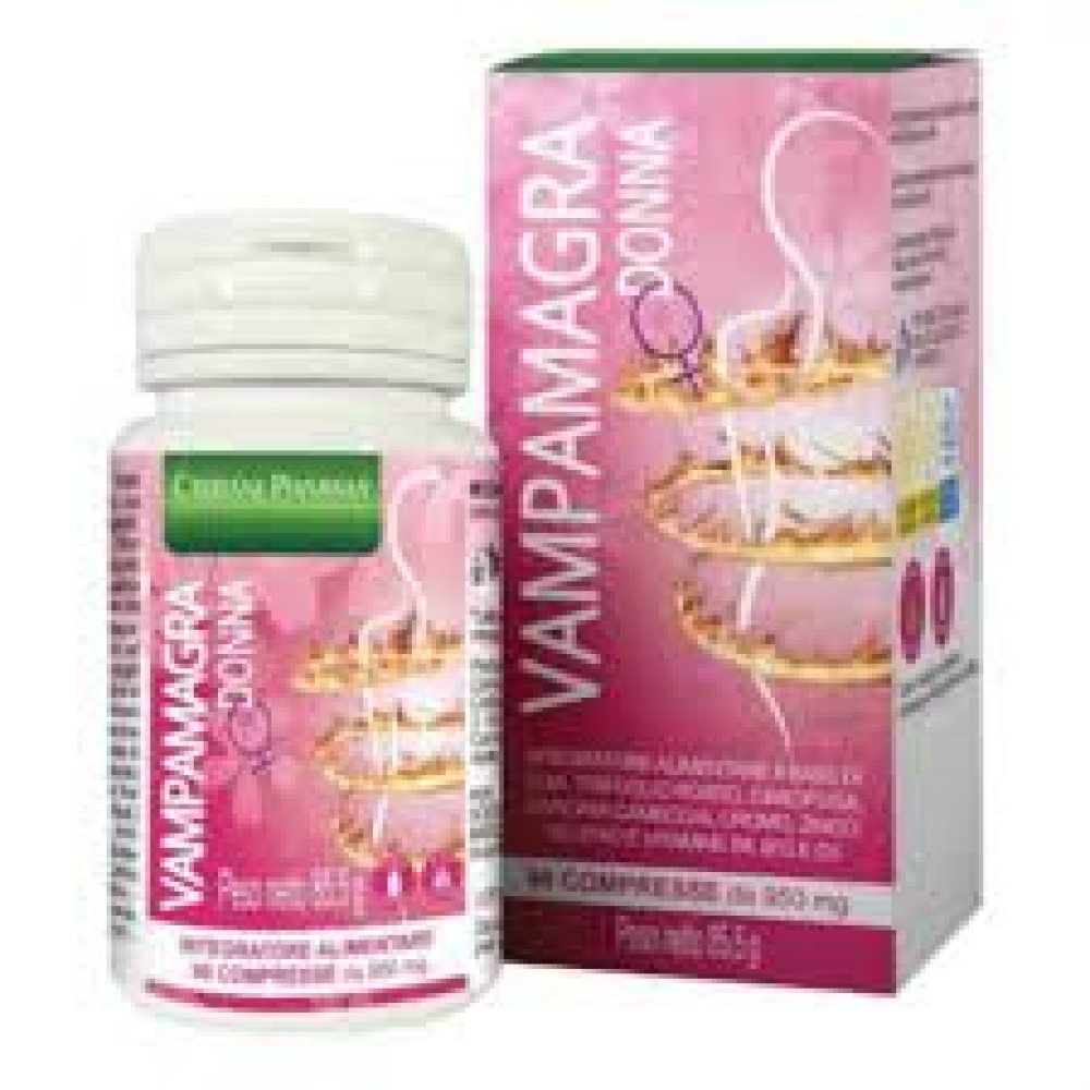 VAMPAMAGRA Donna 90 Compresse -  Il Supporto Naturale per le Donne in Menopausa