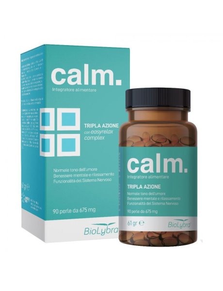 BIOLYBRA CALM 90 Perle - Un Sostegno Naturale per il Benessere Emotivo.