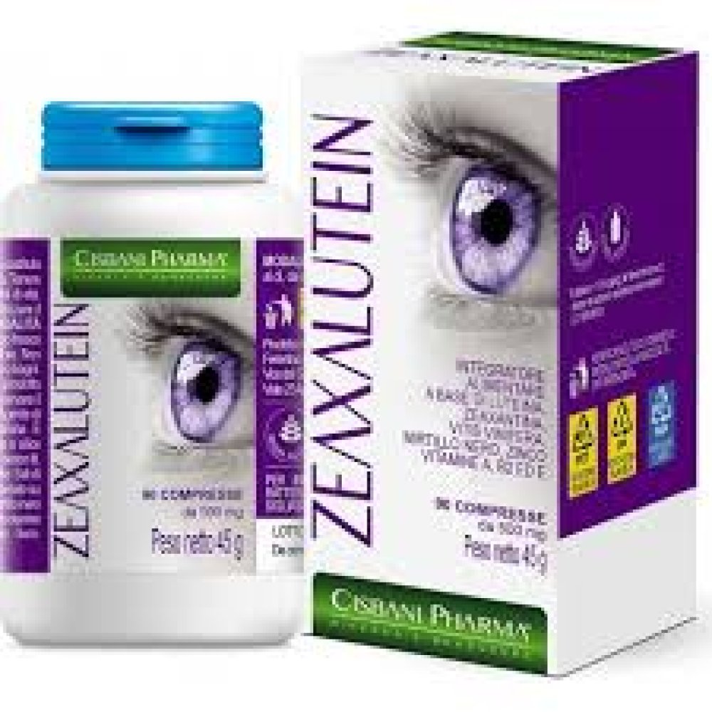 ZEAXALUTEIN 90 Compresse  - Un'esplosione di nutrienti per i tuoi occhi