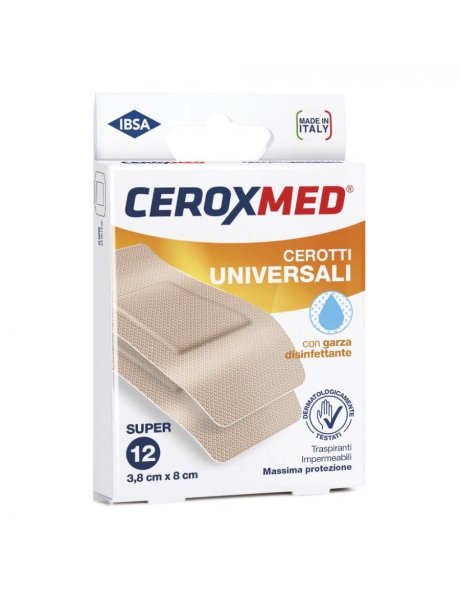 CEROXMED Cerotti Universali Super 12pz - Proteggi le tue ferite con Ceroxmed