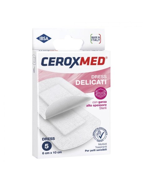 CEROXMED Dress Delicati 6x10 - Proteggere le ferite con delicatezza: CeroxMed Dress Delicati