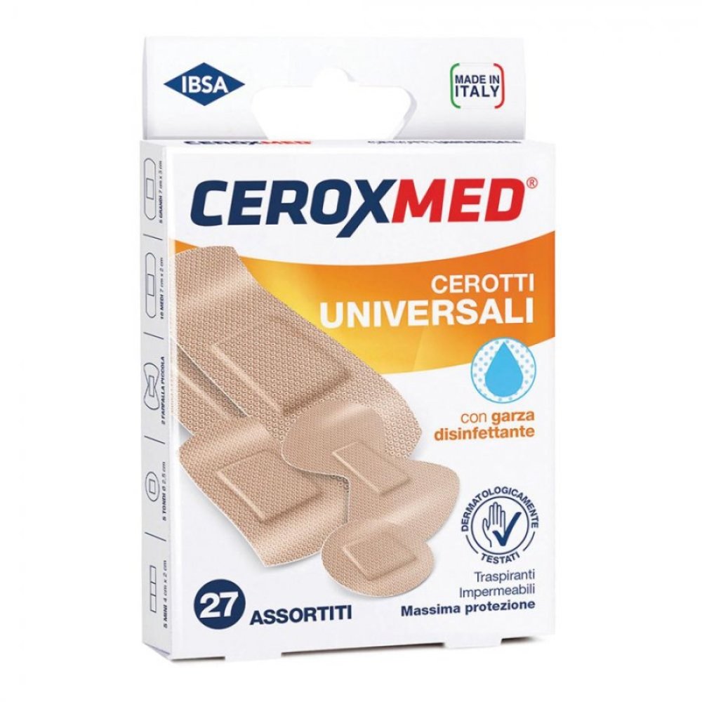 CEROXMED Cerotti Universali Assortiti 27pz - Protezione e cura sempre a portata di mano