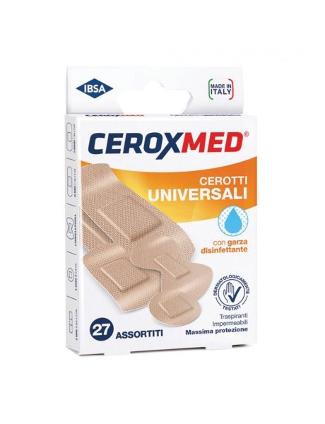 CEROXMED Cerotti Universali Assortiti 27pz - Protezione e cura sempre a portata di mano