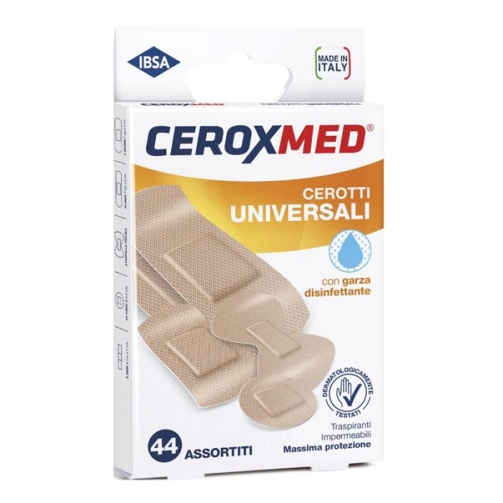 CEROXMED Cerotti Universali Assortiti 44pz - Protezione e comfort