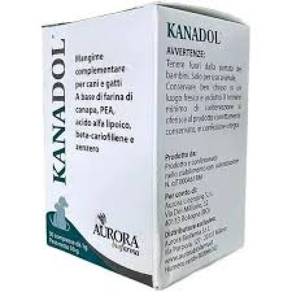 KANADOL 50 COMPRESSE - sostegno del suo sistema nocicettivo per il tuo amico a quattro zampe.