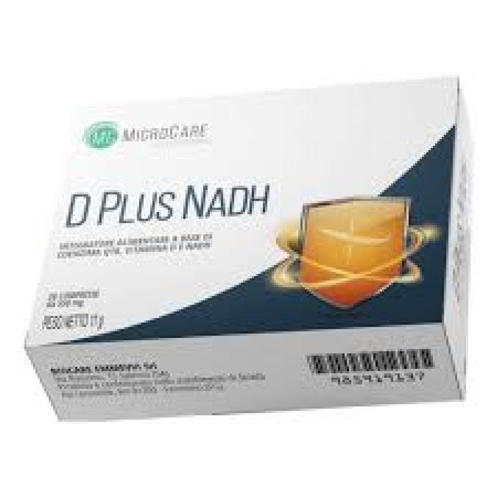 D PLUS NADH Biocare  20 compresse - Un Triplo Aiuto per la tua Energia e Vitalità