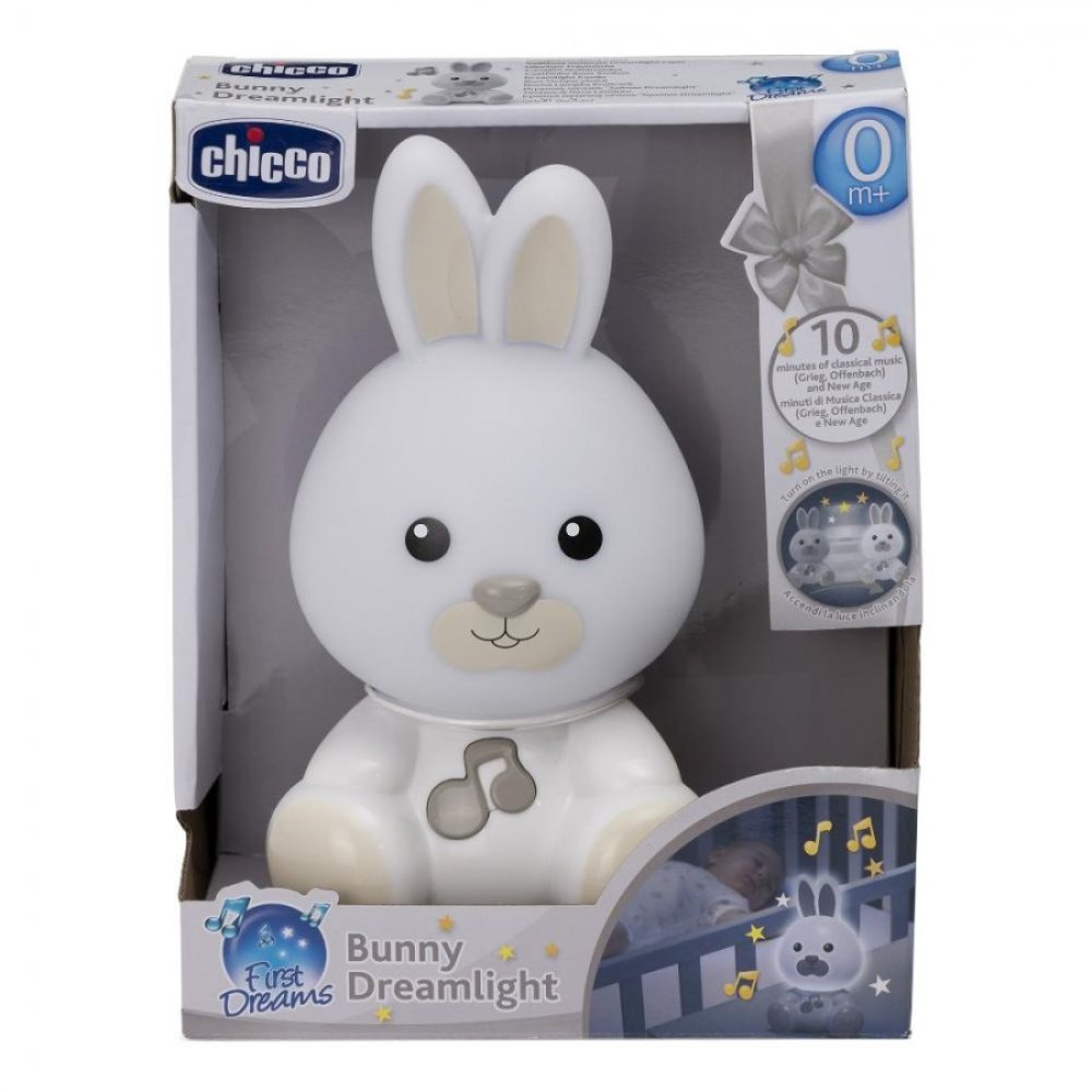 CHICCO Gioco Coniglio Dolce Notte - Un dolce compagno per i sogni sereni