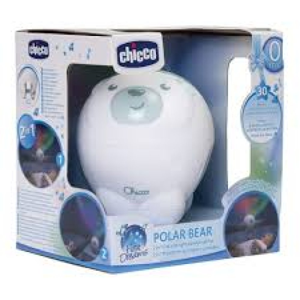 CHICCO Gioco Proiettore Orso Polare Blu