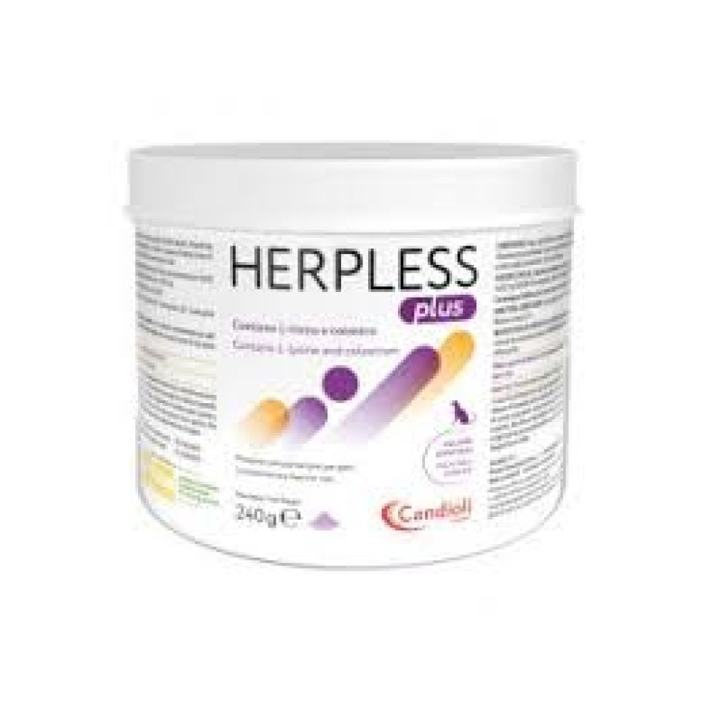 HERPLESS Plus Polvere 240g - per la salute del tuo gatto