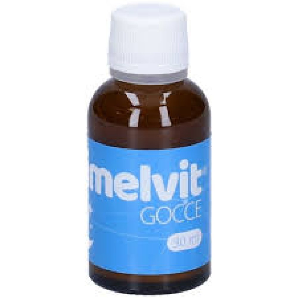 MELVIT Gocce 30ml - Integratore alimentare a base di melatonina, griffonia, vitamina D3 e B6