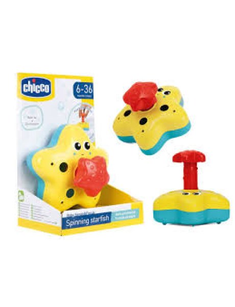 CHICCO  Gioco Stella Marina- Il bagnetto non sarà mai più lo stesso con la Trottolina Stella Marina Chicco