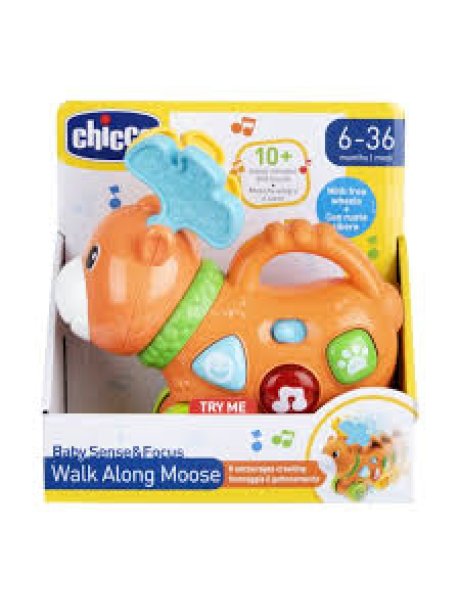 CHICCO Gioco RENNA Luci e Suoni - Un vero e proprio strumento di stimolazione sensoriale per bambini a partire dai 6 mesi.