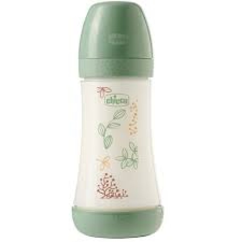CHICCO Biberon Perfect 5 ECO Silicone 2m+ 240ml - Un'esperienza di allattamento naturale, fluida e sostenibile