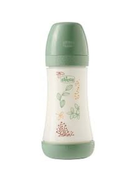 CHICCO Biberon Perfect 5 ECO Silicone 2m+ 240ml - Un'esperienza di allattamento naturale, fluida e sostenibile